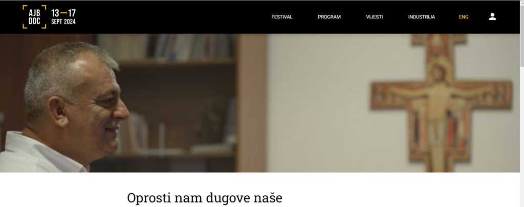 U susret premijeri dokumentarnog filma “Oprosti nam dugove naše” na međunarodnom festivalu dokumentarnog filma AJBDOC 2024